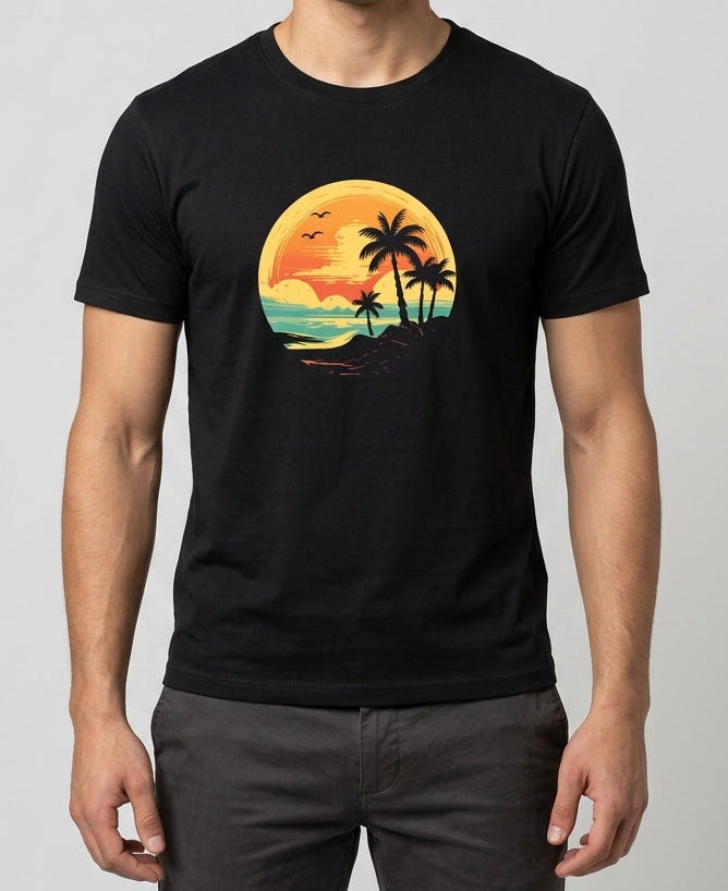Sunset Beach Tee