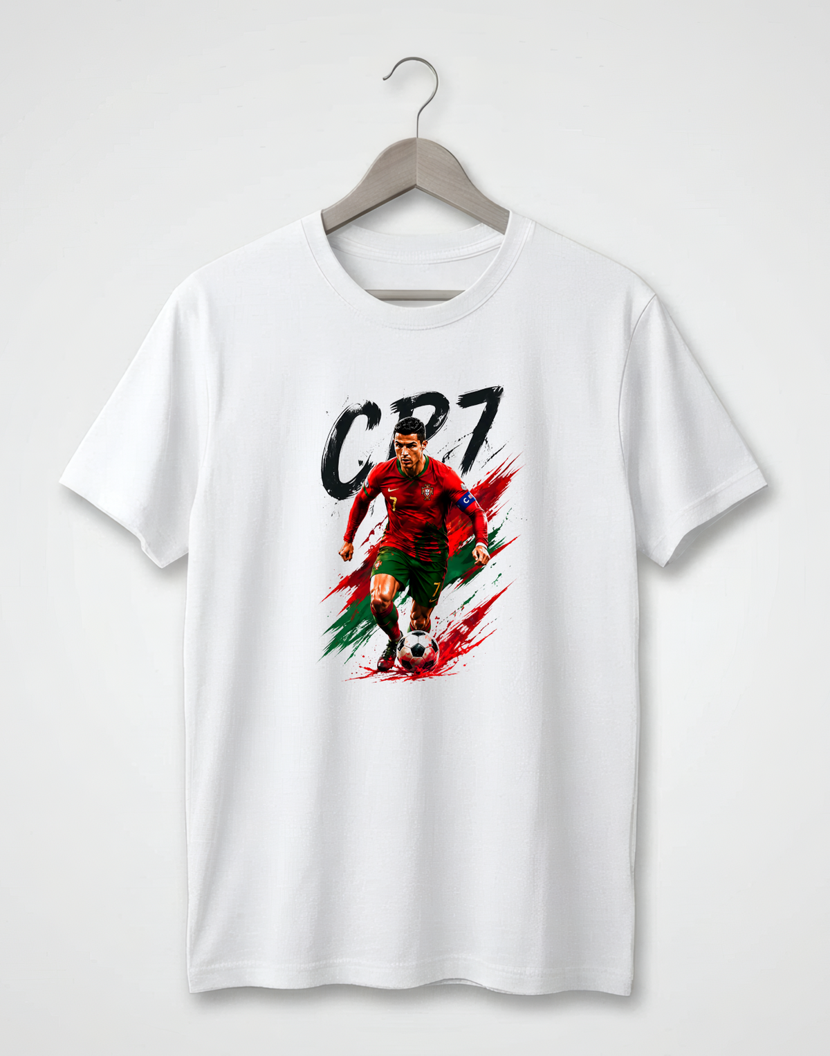 Football Icon Print T-Shirt