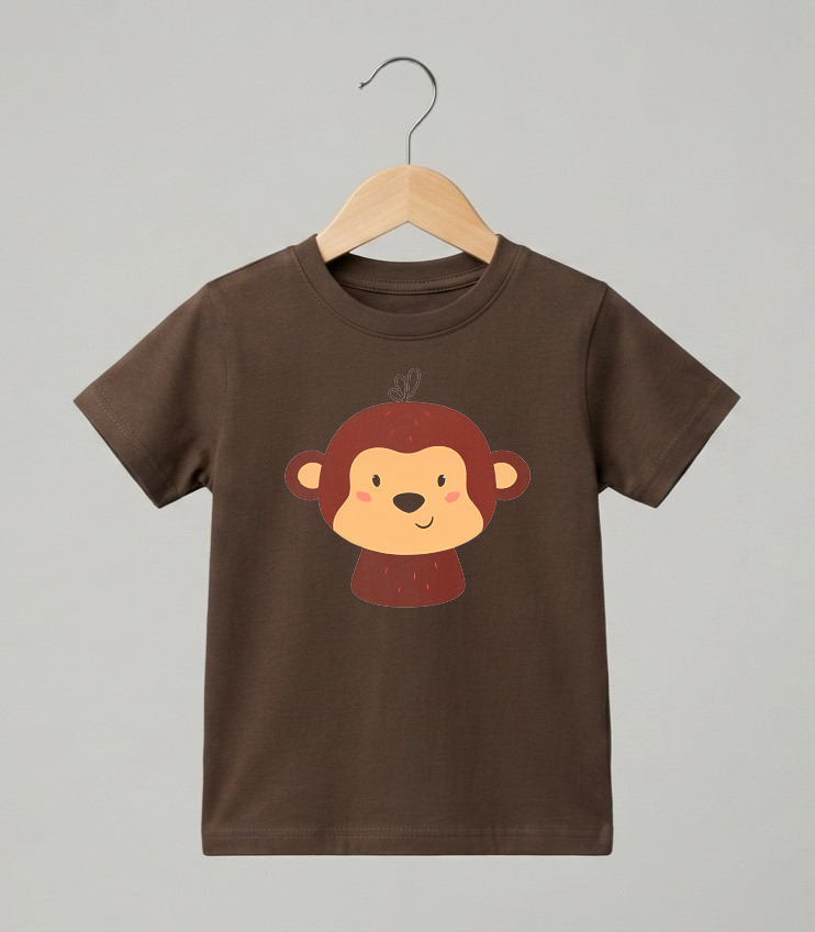 Kid's Monkey Print T-Shirt