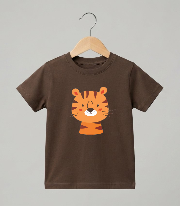 Kid's Tiger Print T-Shirt
