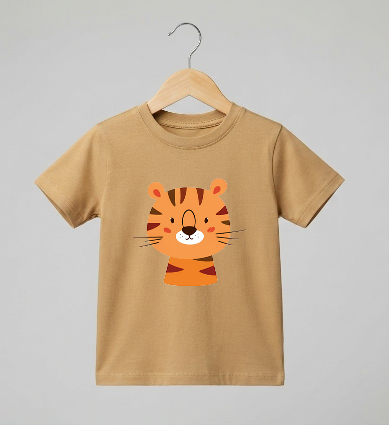 Kid's Tiger Print T-Shirt