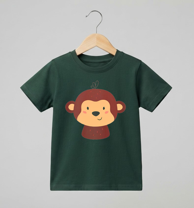 Kid's Monkey Print T-Shirt