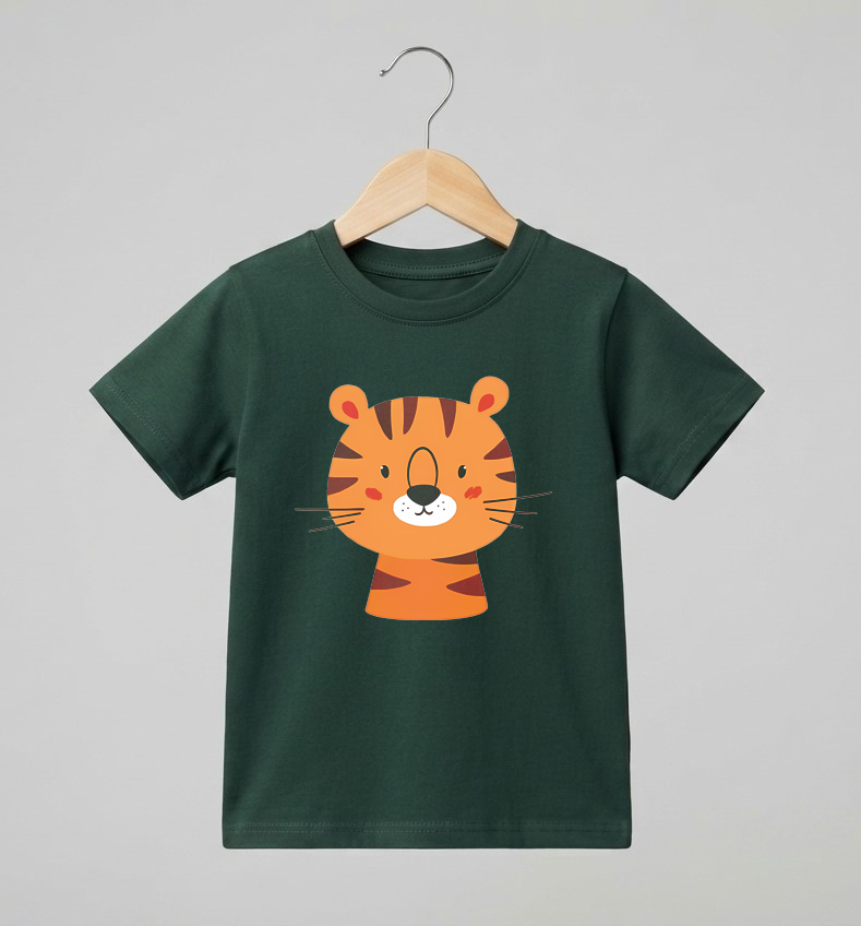 Kid's Tiger Print T-Shirt