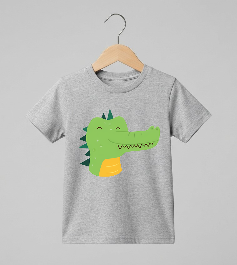 Kid's Crocodile Print T-Shirt