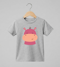 Kid's Hippo Print T-Shirt