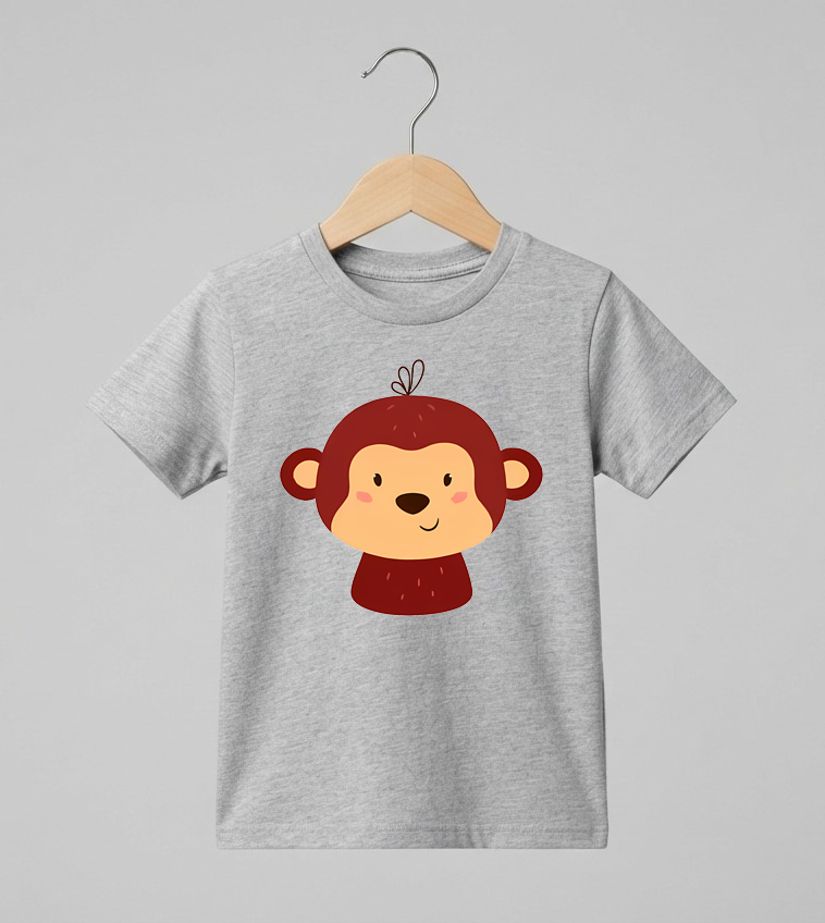 Kid's Monkey Print T-Shirt