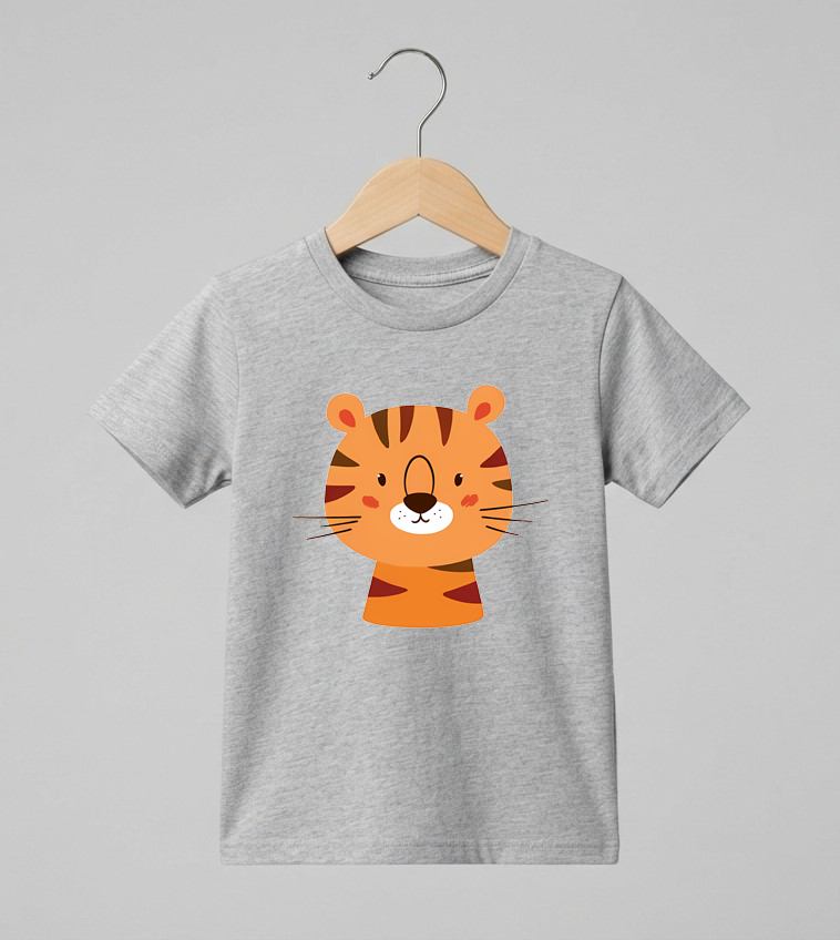 Kid's Tiger Print T-Shirt