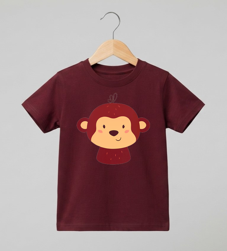 Kid's Monkey Print T-Shirt