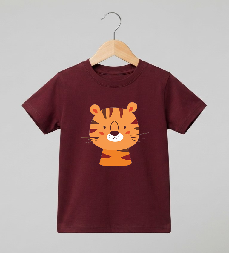 Kid's Tiger Print T-Shirt