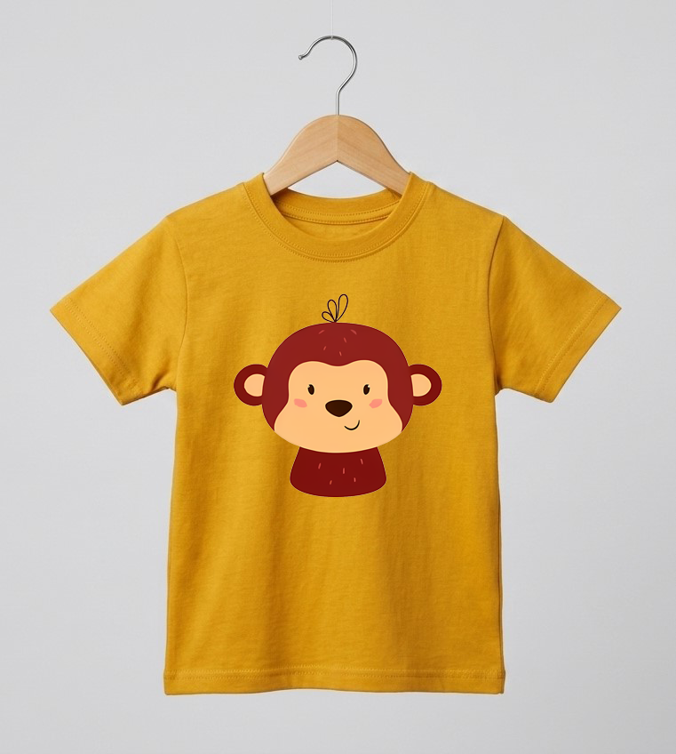 Kid's Monkey Print T-Shirt