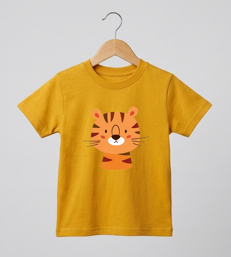 Kid's Tiger Print T-Shirt