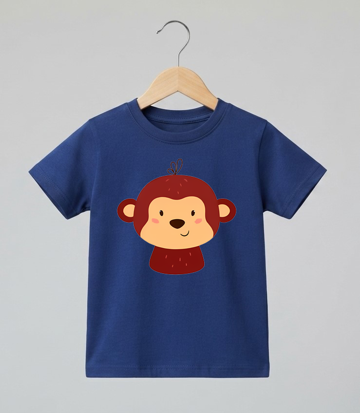 Kid's Monkey Print T-Shirt