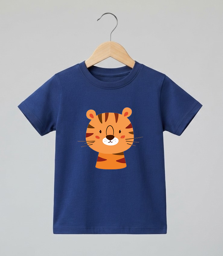 Kid's Tiger Print T-Shirt