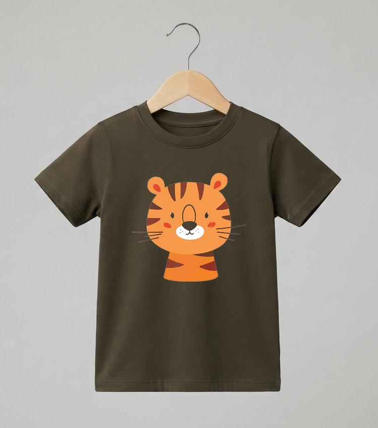 Kid's Tiger Print T-Shirt