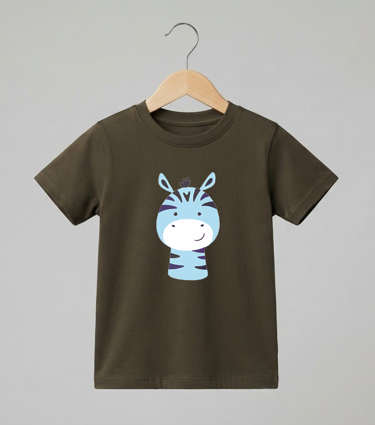 Kid's Zebra Print T-Shirt