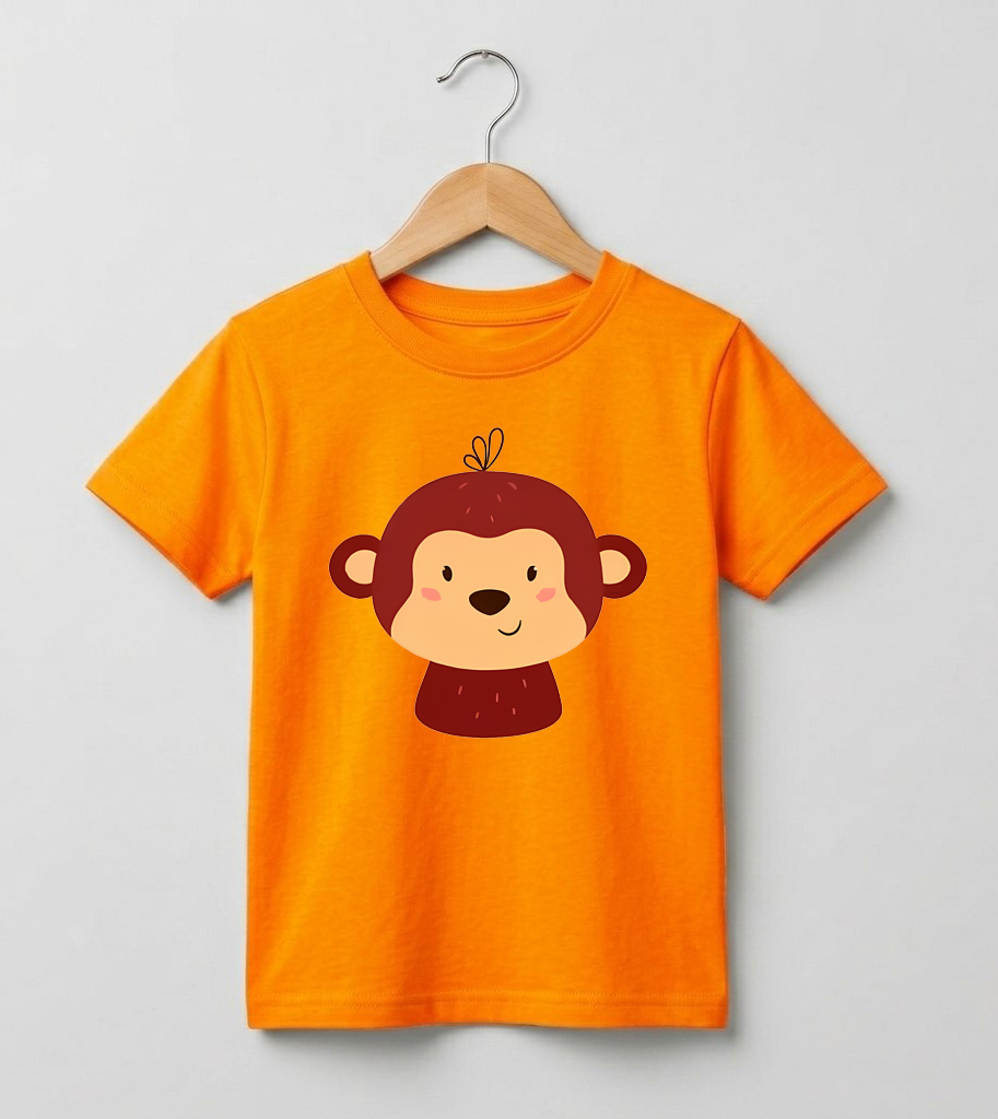 Kid's Monkey Print T-Shirt