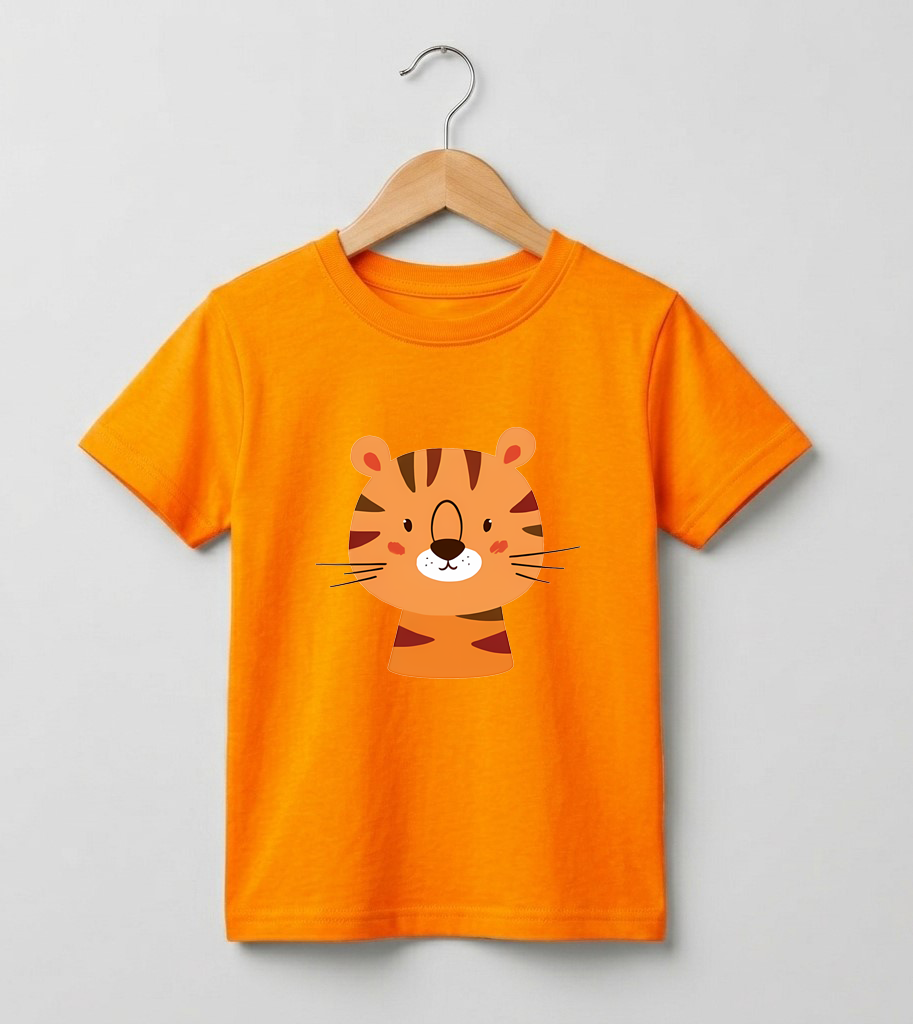 Kid's Tiger Print T-Shirt