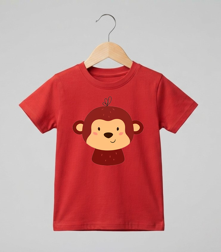 Kid's Monkey Print T-Shirt