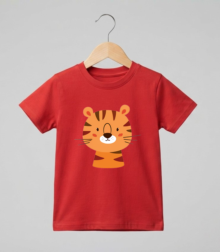 Kid's Tiger Print T-Shirt