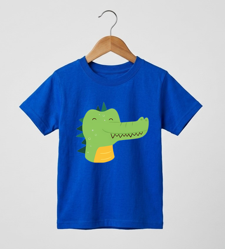 Kid's Crocodile Print T-Shirt
