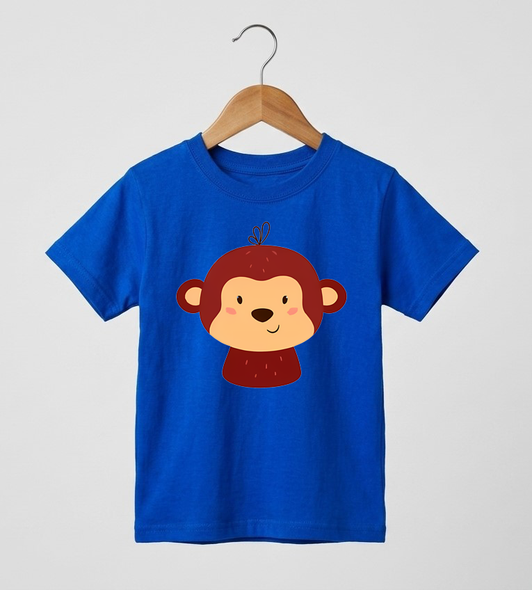 Kid's Monkey Print T-Shirt