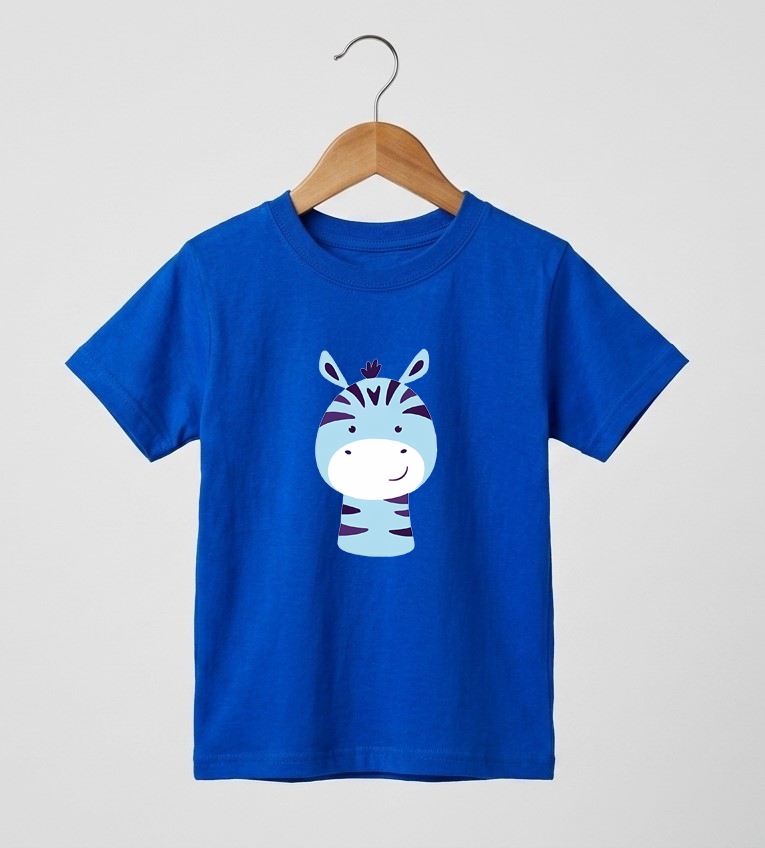 Kid's Zebra Print T-Shirt