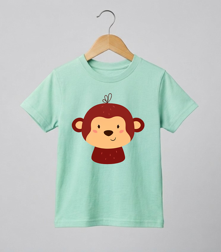 Kid's Monkey Print T-Shirt