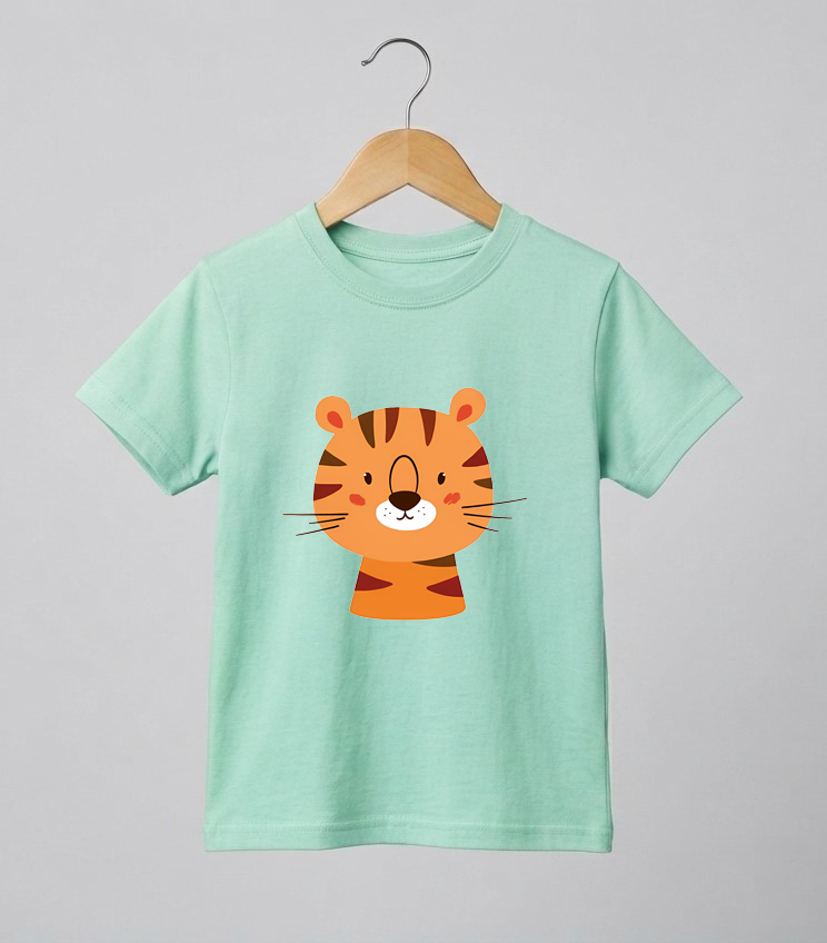 Kid's Tiger Print T-Shirt