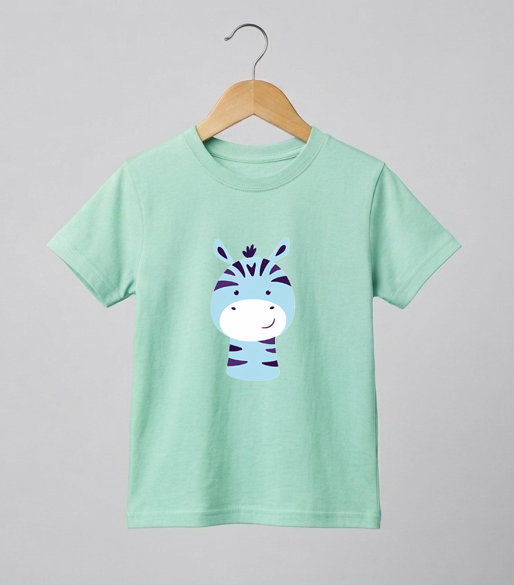 Kid's Zebra Print T-Shirt