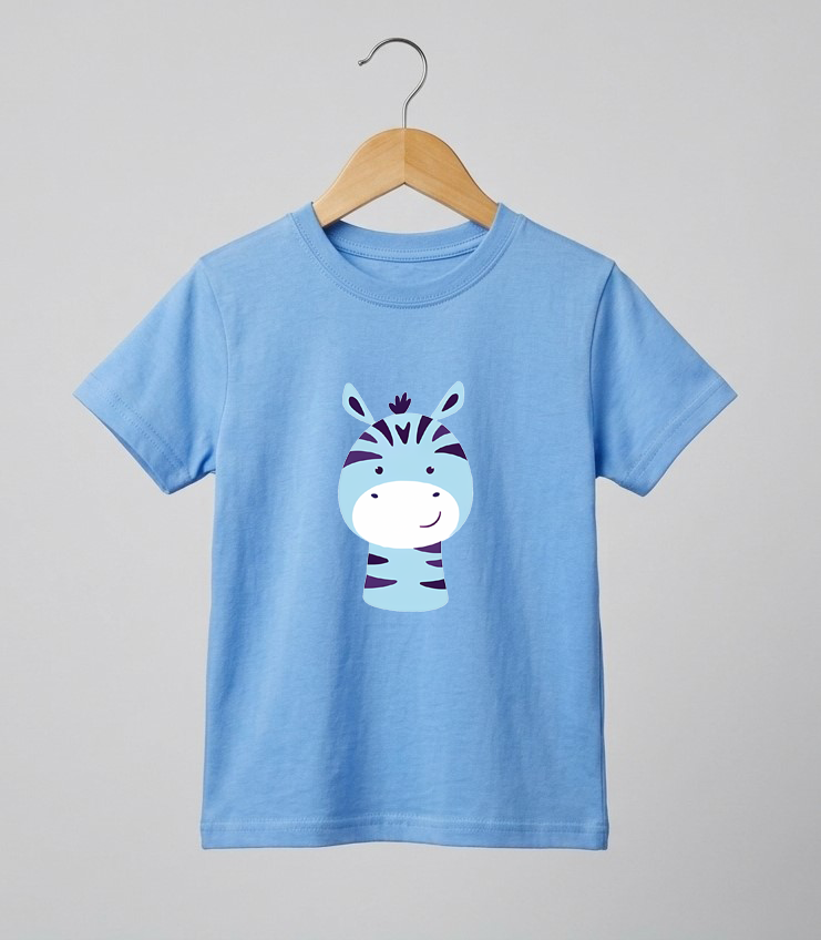 Kid's Zebra Print T-Shirt