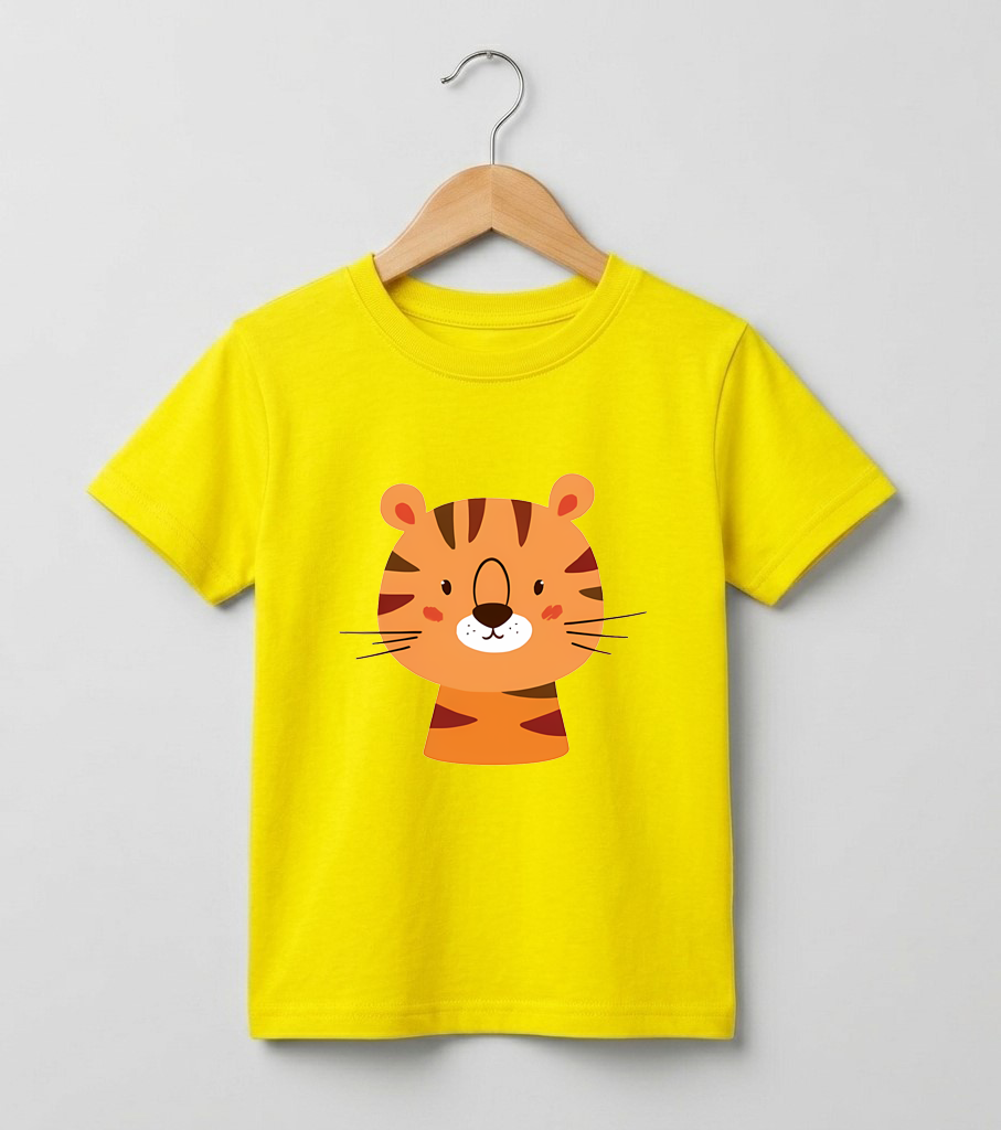 Kid's Tiger Print T-Shirt