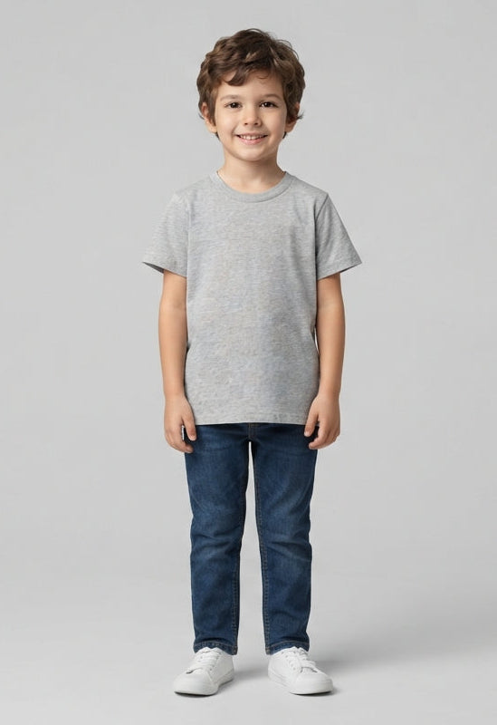 Kid's Heather Grey T-Shirt