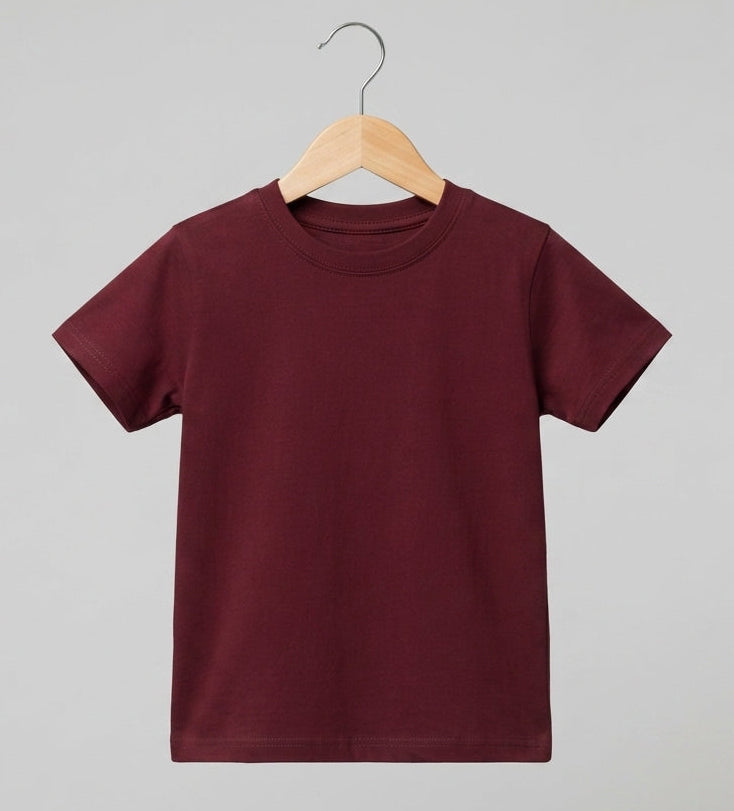 Kid's Maroon T-Shirt