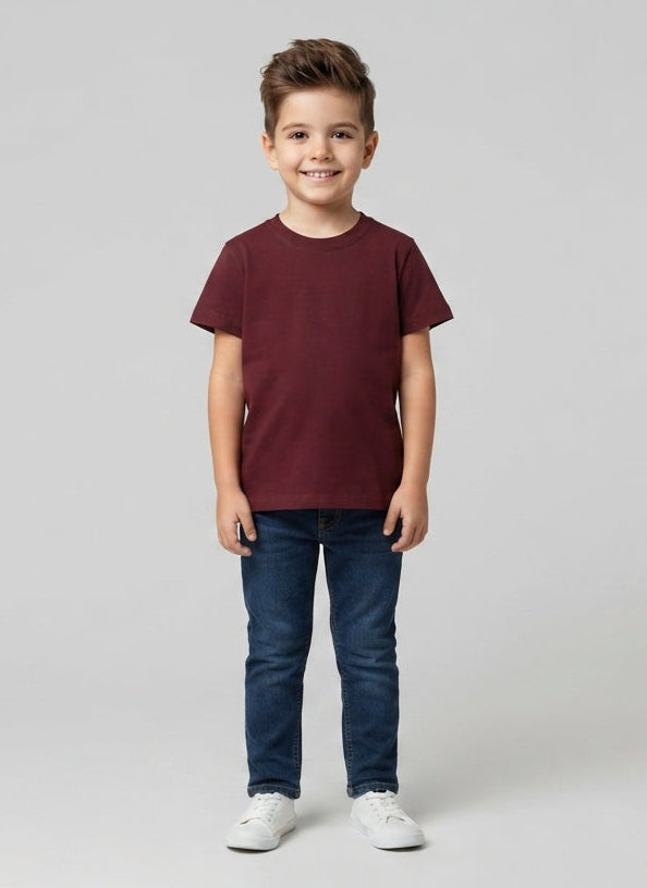 Kid's Maroon T-Shirt