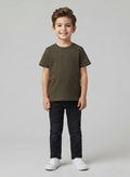Kid's Olive Green T-Shirt