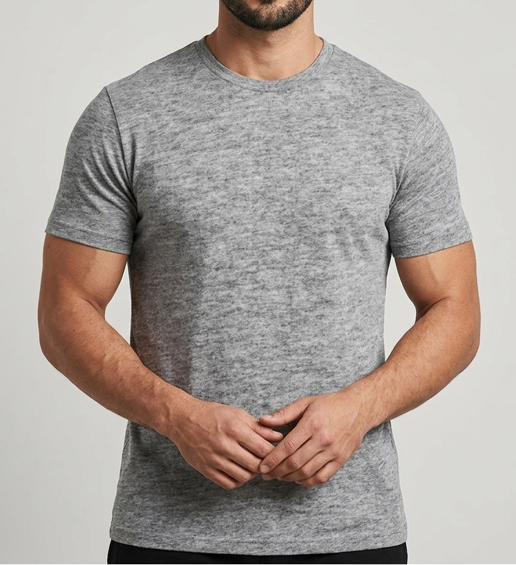 Classic Heather Grey T-Shirt